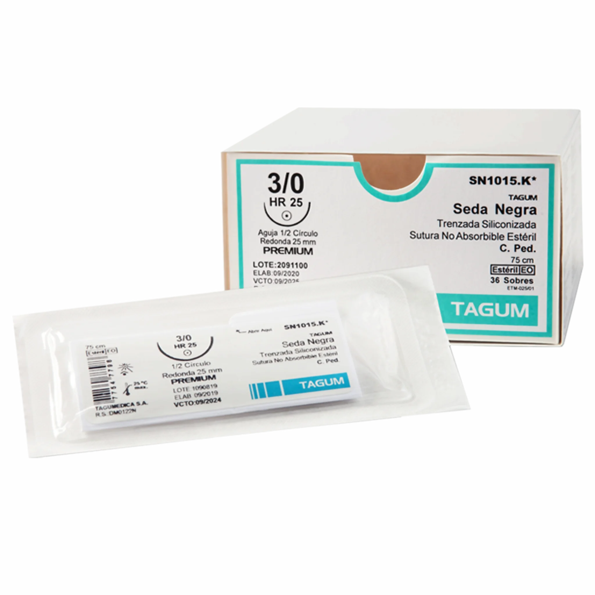【@sayatanlda】txt Sutura Seda Negra Trenzada – Insumos médicos | IndusLab – Induslab ®