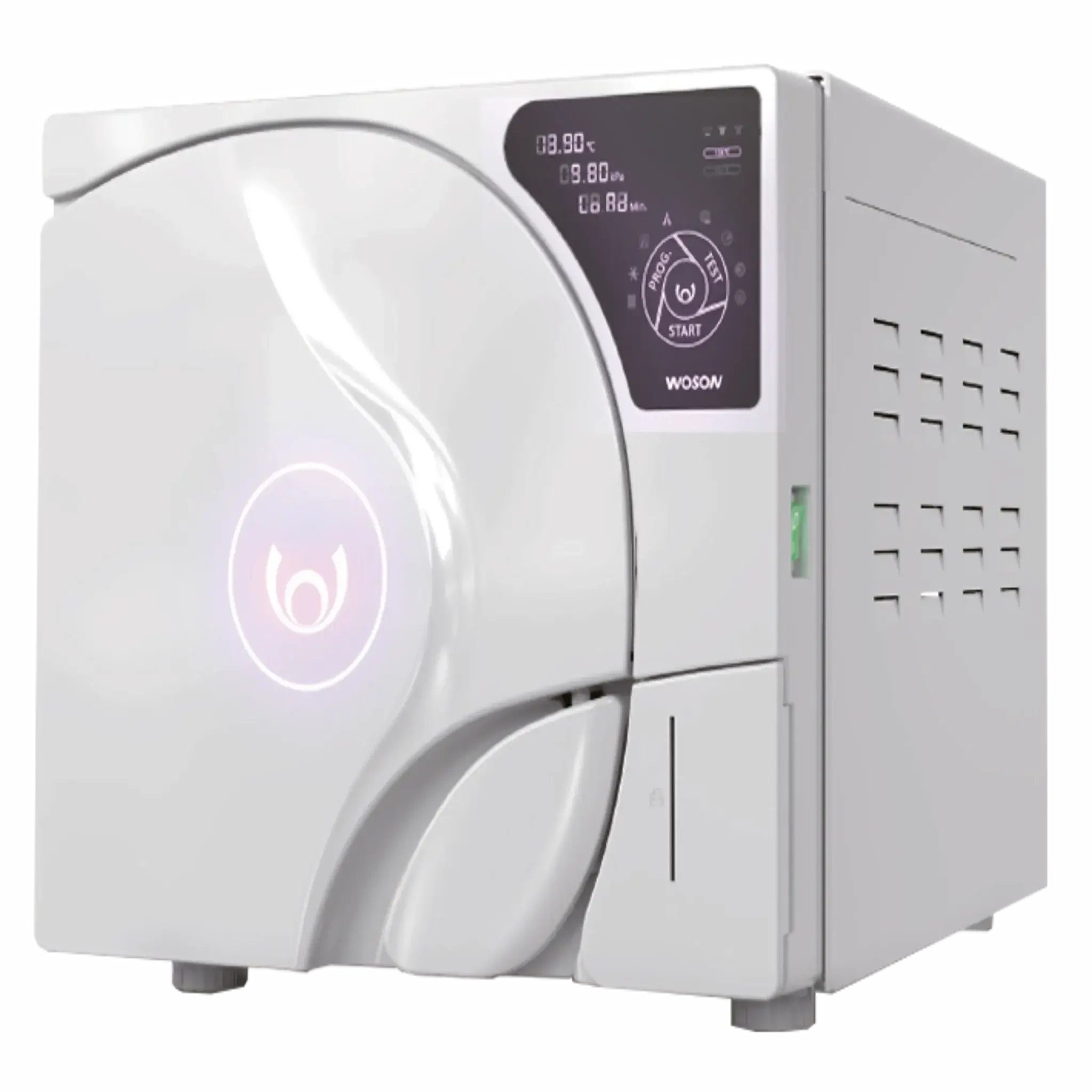 Autoclave horizontal automática de 23 lts. Clase B Tanda Pro-B. Marca Woson. Equipos Médicos