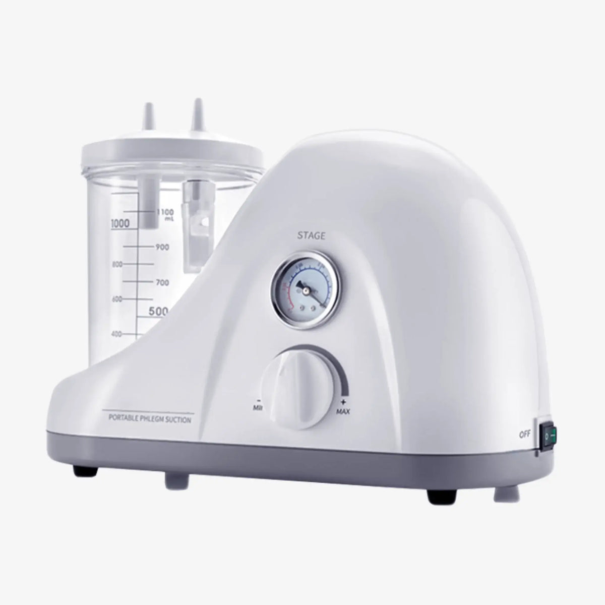 Bomba de aspiración con batería y conexión a corriente 18lts/min. Mod. H003-A. Marca Meditech. Equipos Médicos