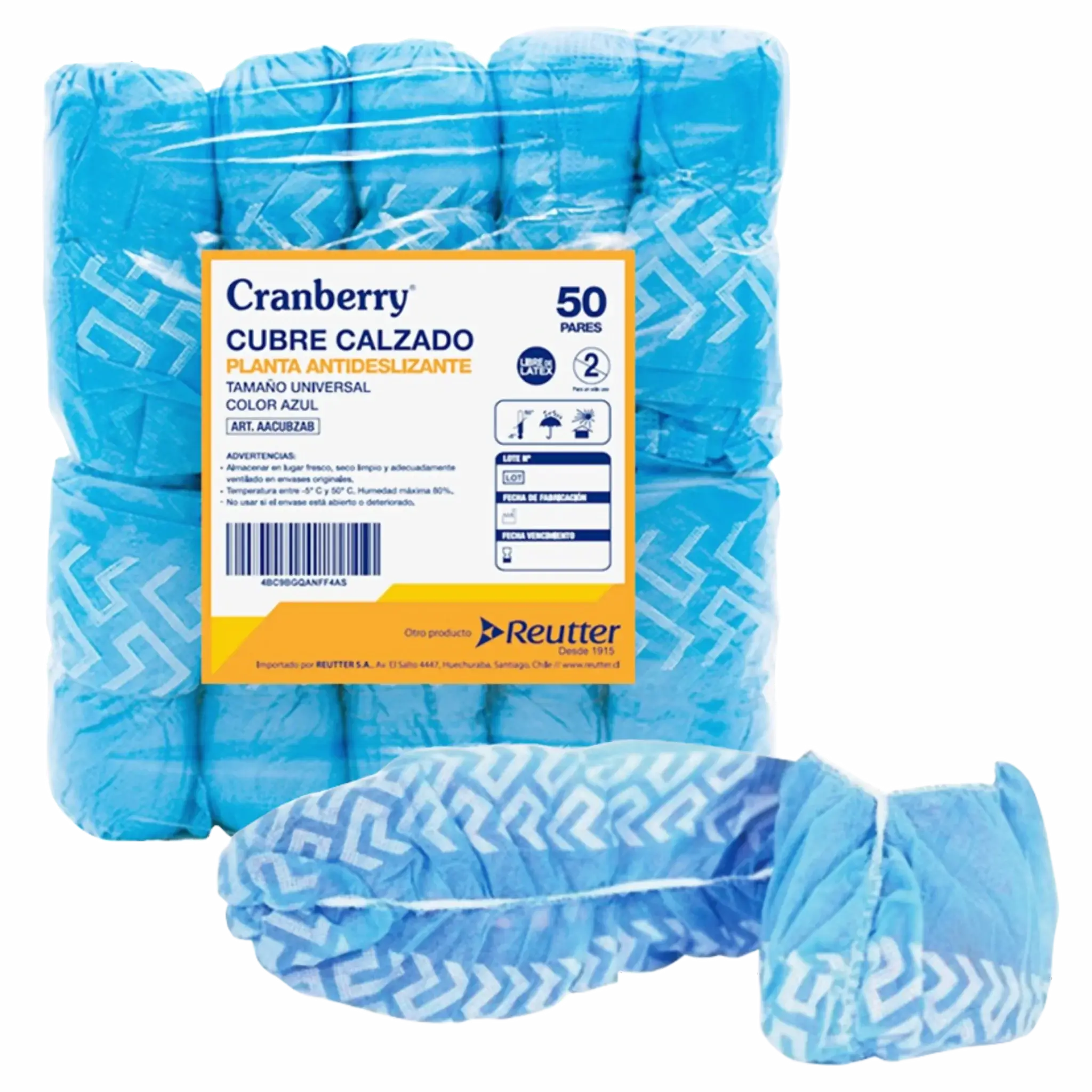 Cubre Calzado Antideslizante. Insumos Médicos