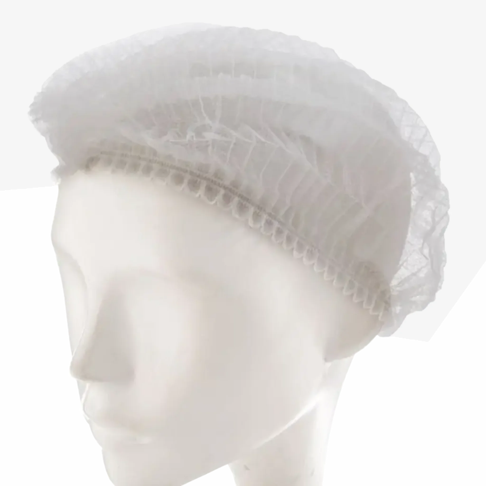 Gorros Clip blancos. Insumos Médicos