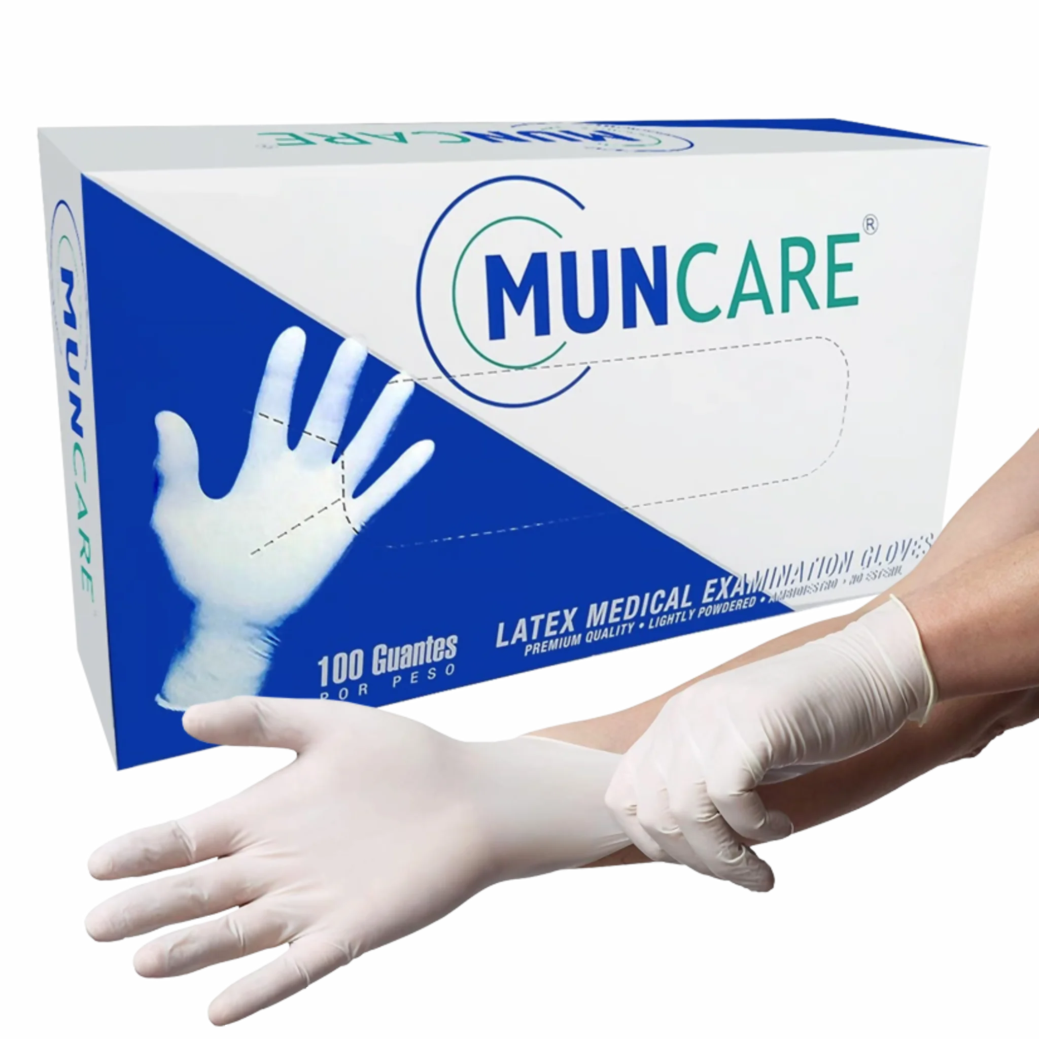 Guantes de Látex talla M. Insumos Médicos