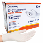 Guantes Quirúrgicos Estériles talla 6,0. Insumos Médicos