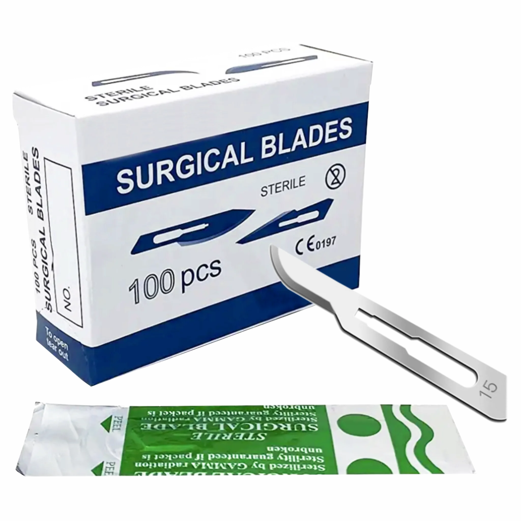 Hoja de Bisturí N°15. Insumos Médicos