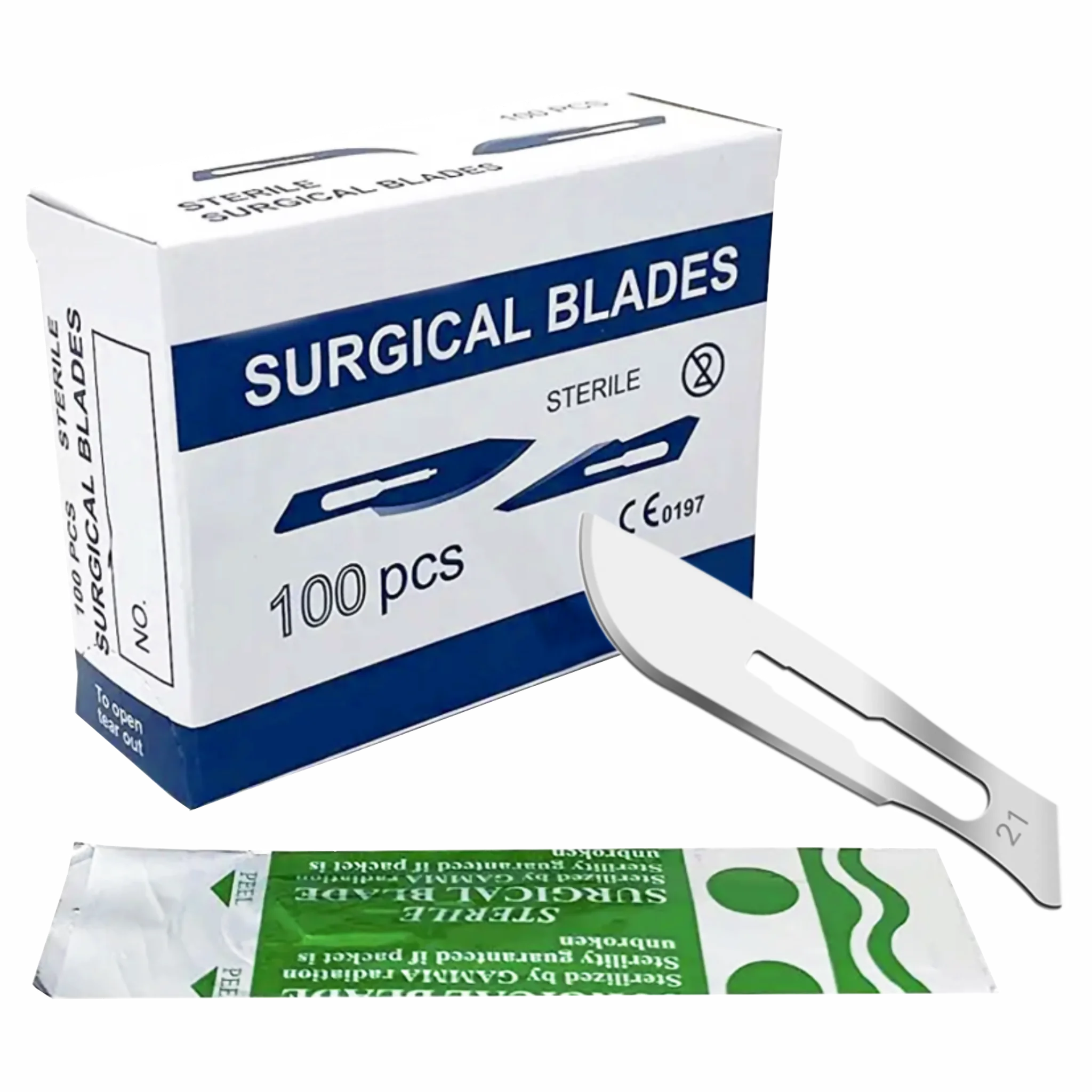 Hoja de Bisturí N°21. Insumos Médicos