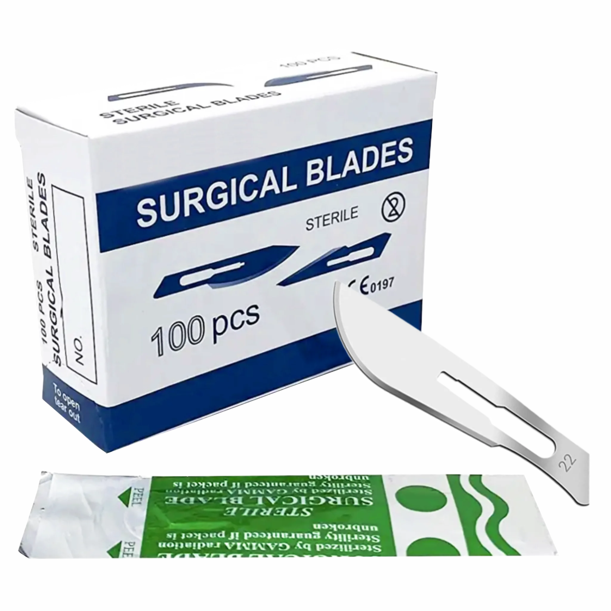 Hoja de Bisturí N°22. Insumos Médicos
