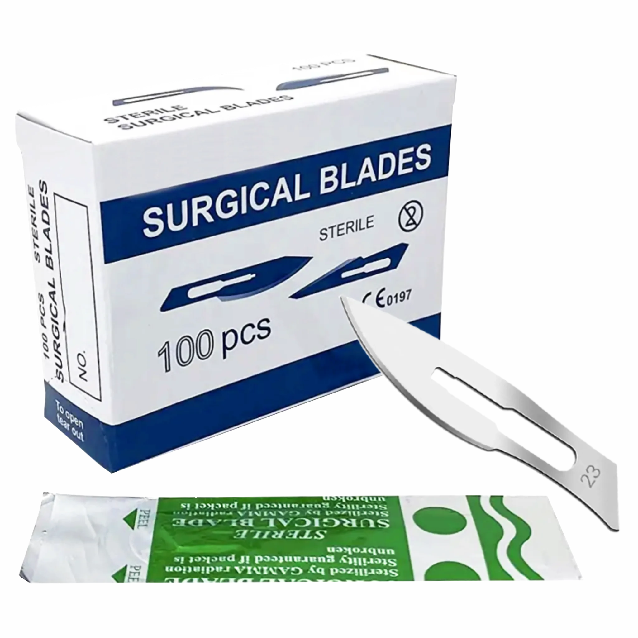 Hoja de Bisturí N°23. Insumos Médicos