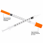 Jeringa Insulina de 100UI. Insumos Médicos