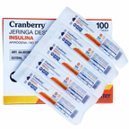 Jeringa Insulina de 100UI. Insumos Médicos