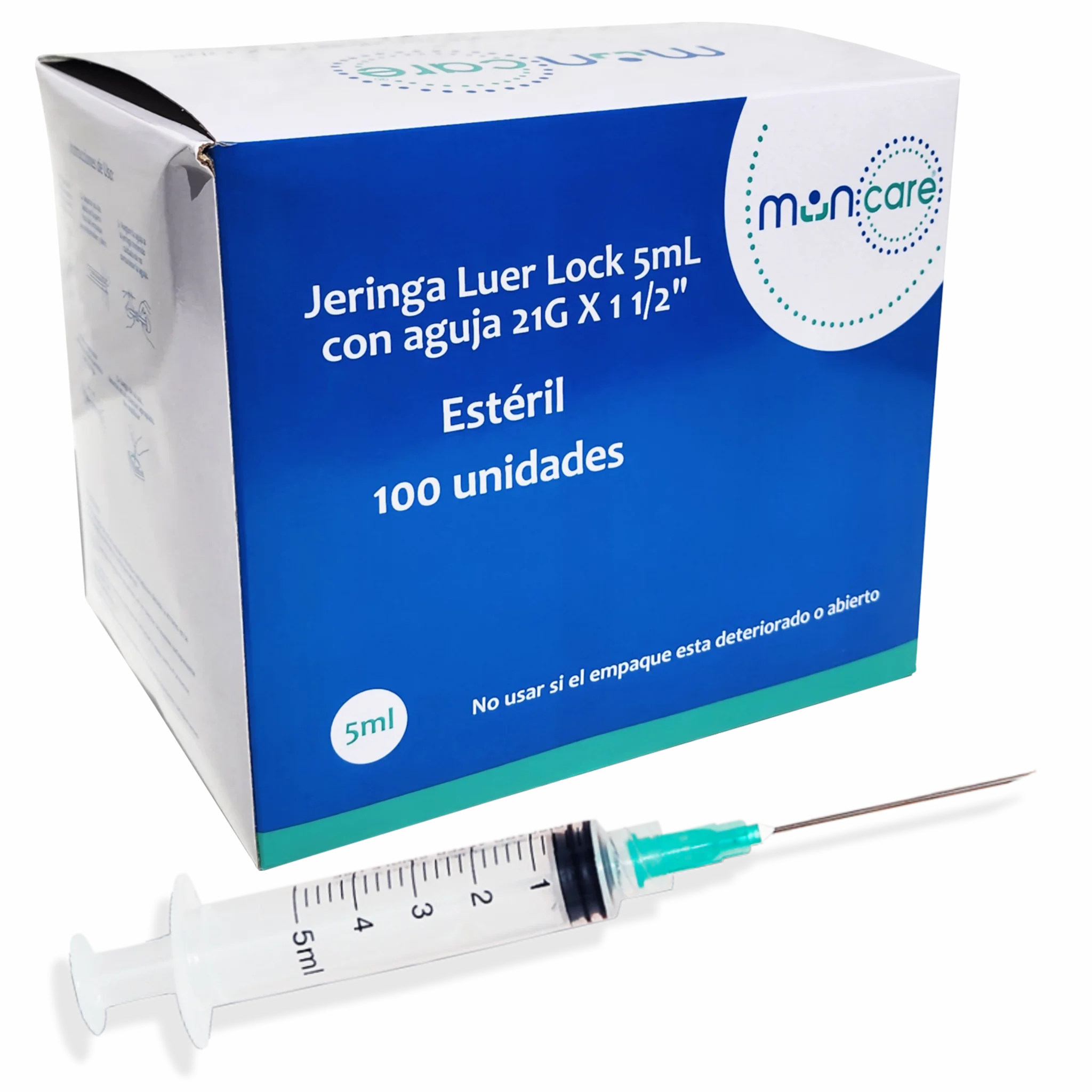 Jeringa Luer Lock 5cc. Insumos Médicos