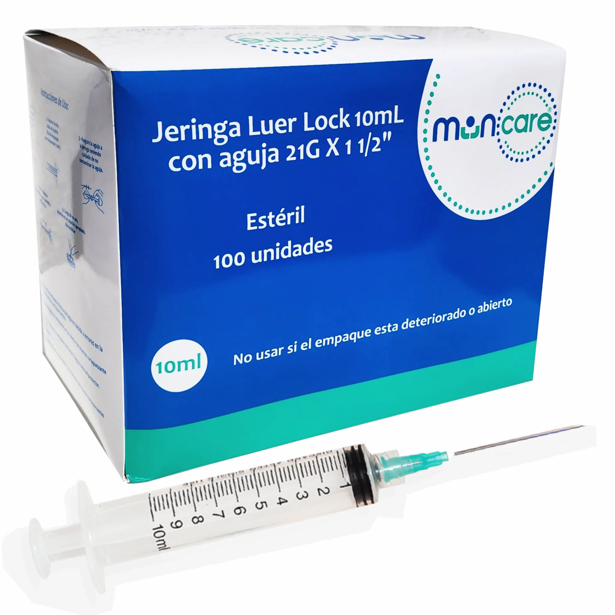 Jeringa Luer Lock 10cc. Insumos Médicos