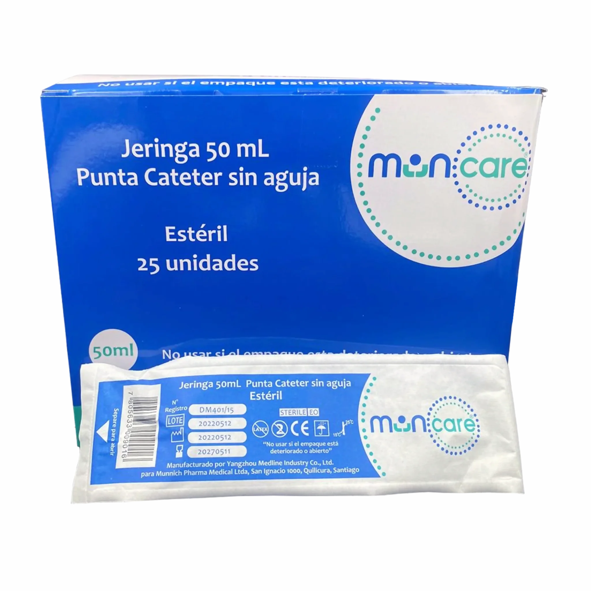 Jeringa 50-60cc. con Punta Cateter. Insumos Médicos