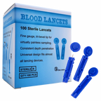 Lancetas Individuales para Lancetero Toma de Glicemia. Insumos Médicos