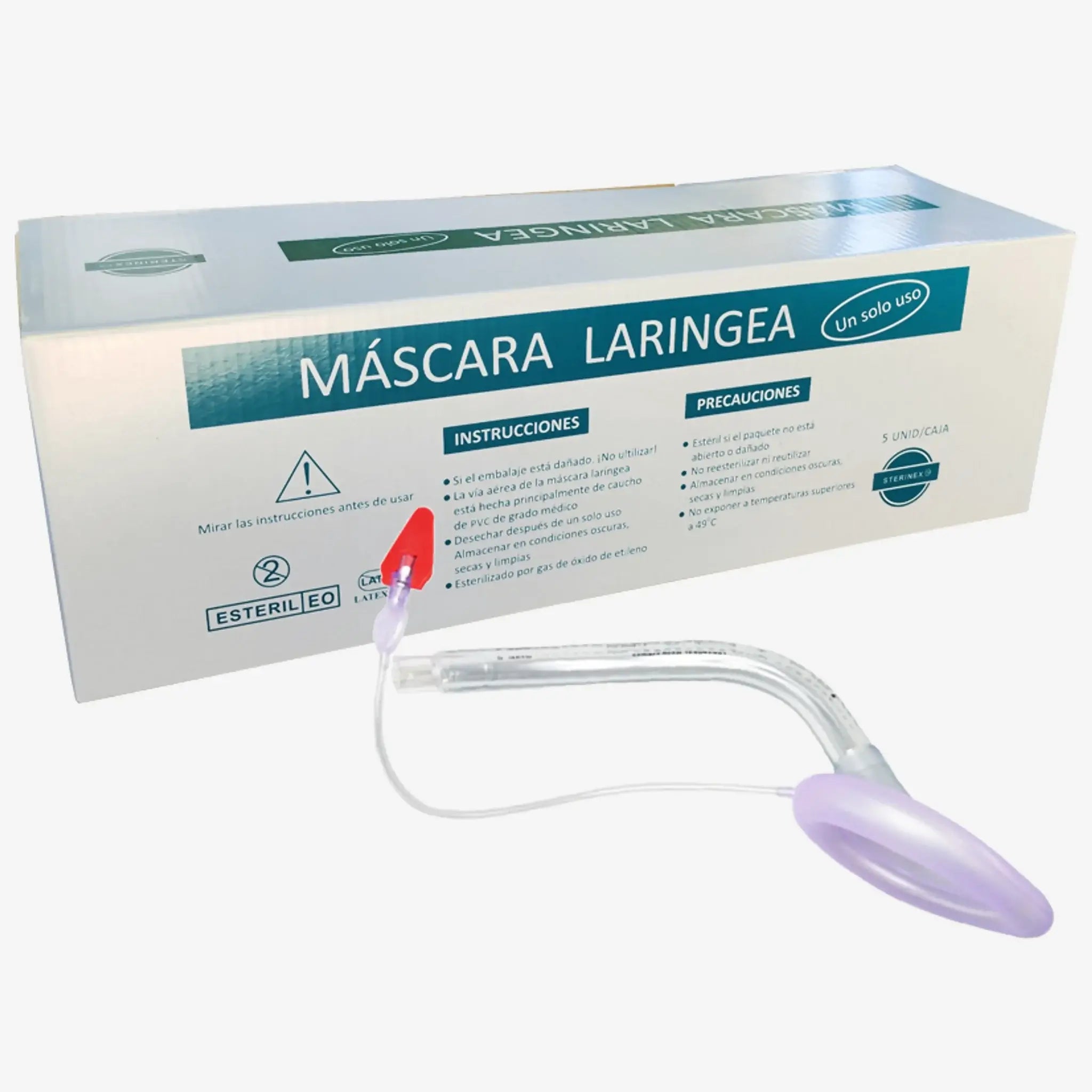 Máscara Laringea Desechable. Insumos Médicos