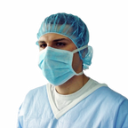 Mascarillas 3 Pliegues con Amarras. Insumos Médicos
