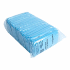 Pechera Polietileno Azul Desechable con Mangas y Ojal. Insumos Médicos