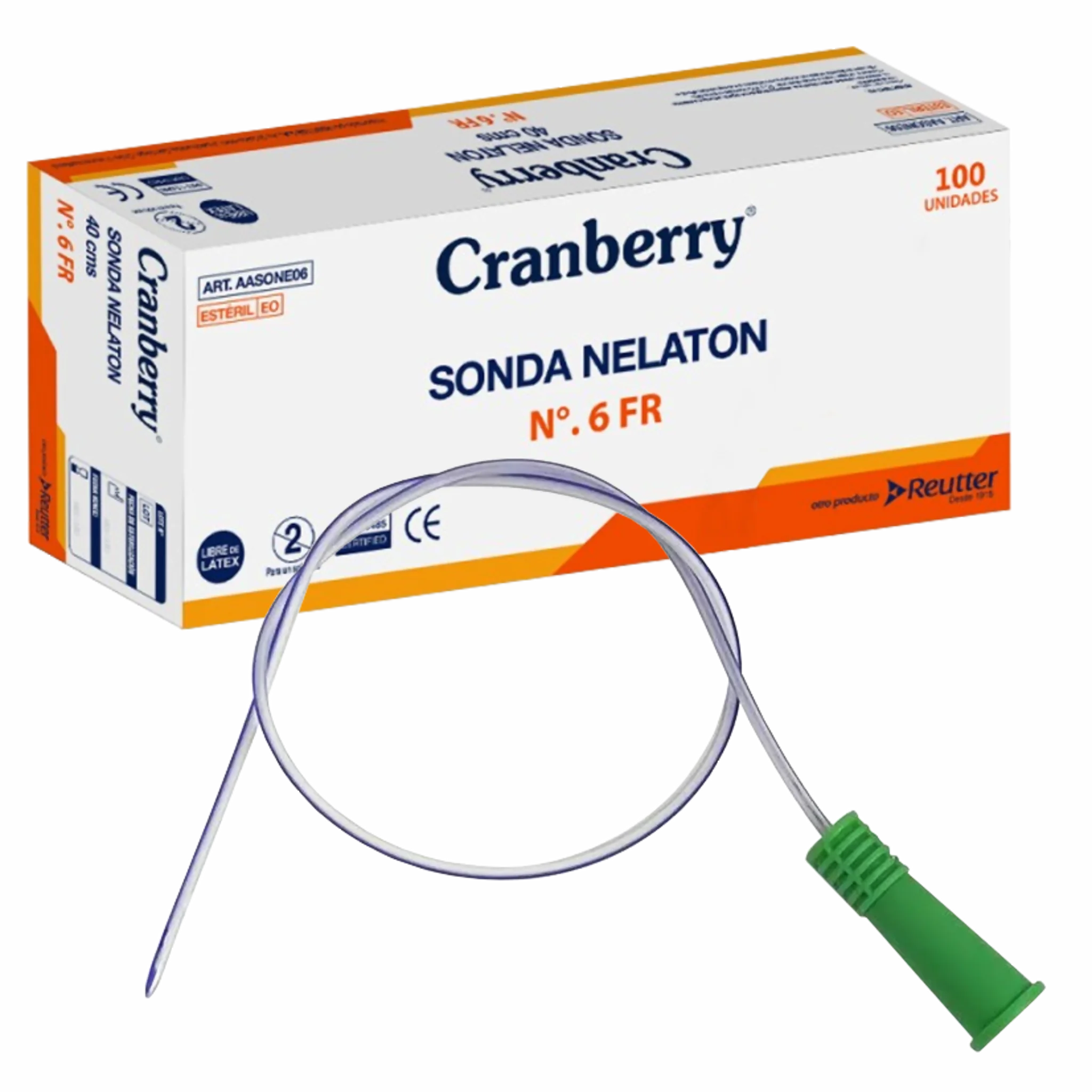 Sondas Nelaton N°6. Insumos Médicos