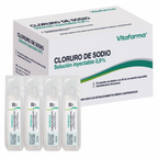 Suero Fisiológico ampolla 0.9% 20ml. Plástico. Insumos Médicos