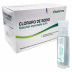 Suero Fisiológico ampolla 0.9% 20ml. Plástico. Insumos Médicos