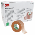 Tela Micropore 2.5cm. x 9.1mts. Color Café 1533-1 3M. Insumos Médicos