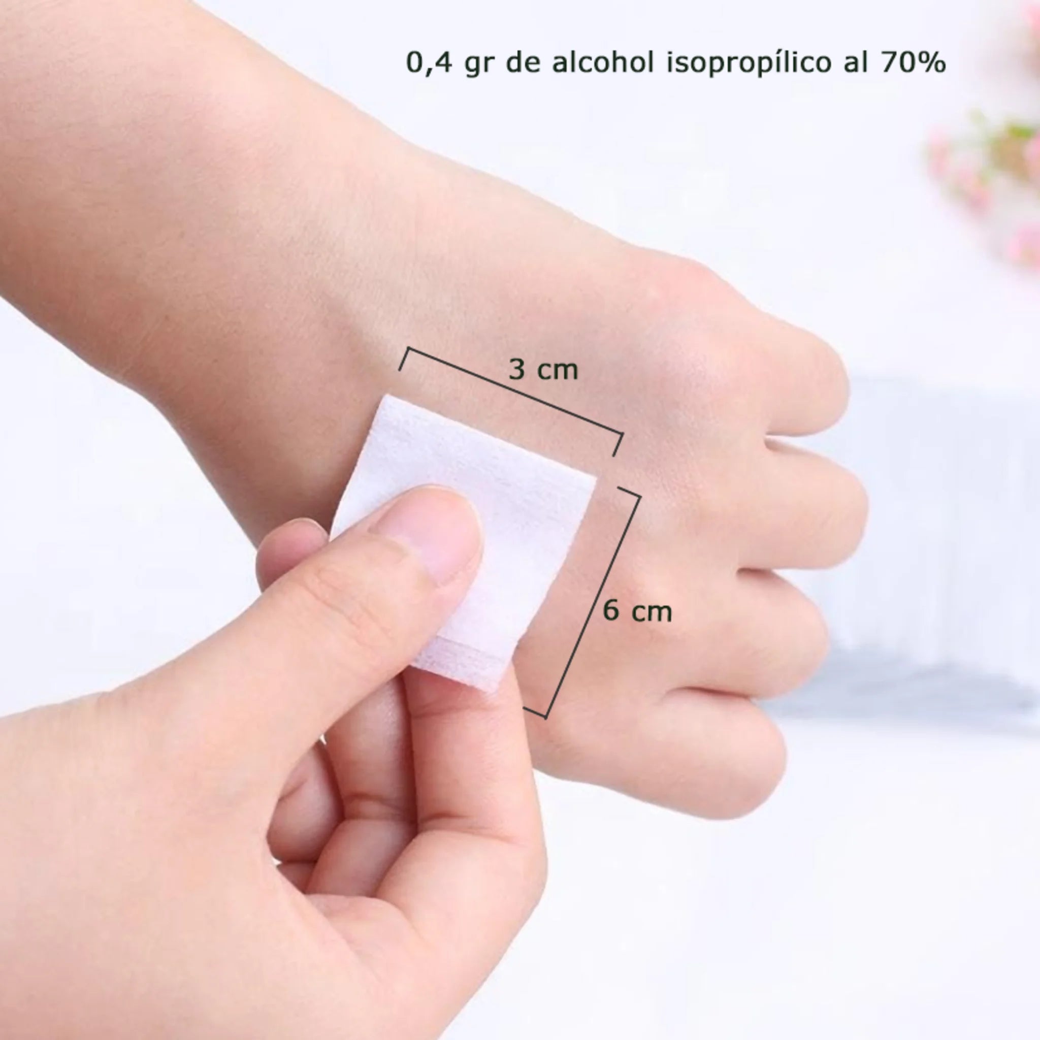 Alcohol Pad. Insumos Médicos