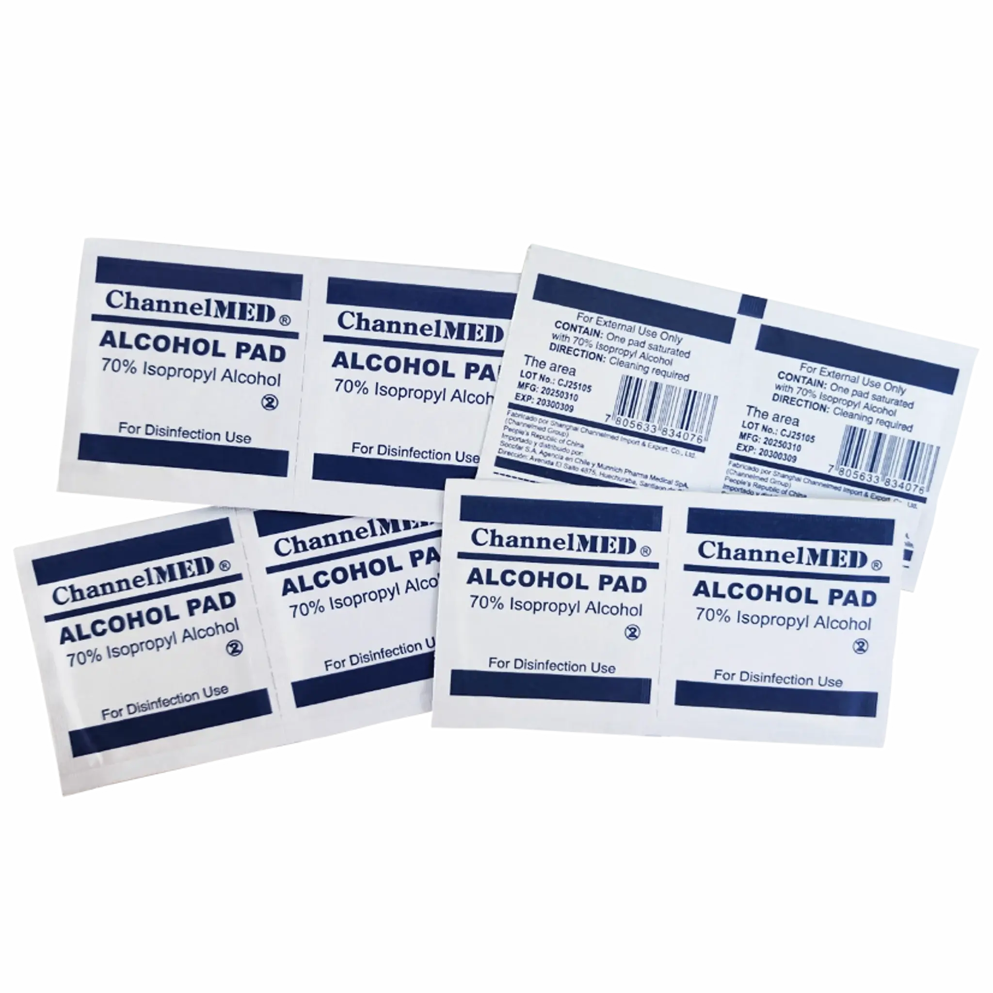 Alcohol Pad. Insumos Médicos