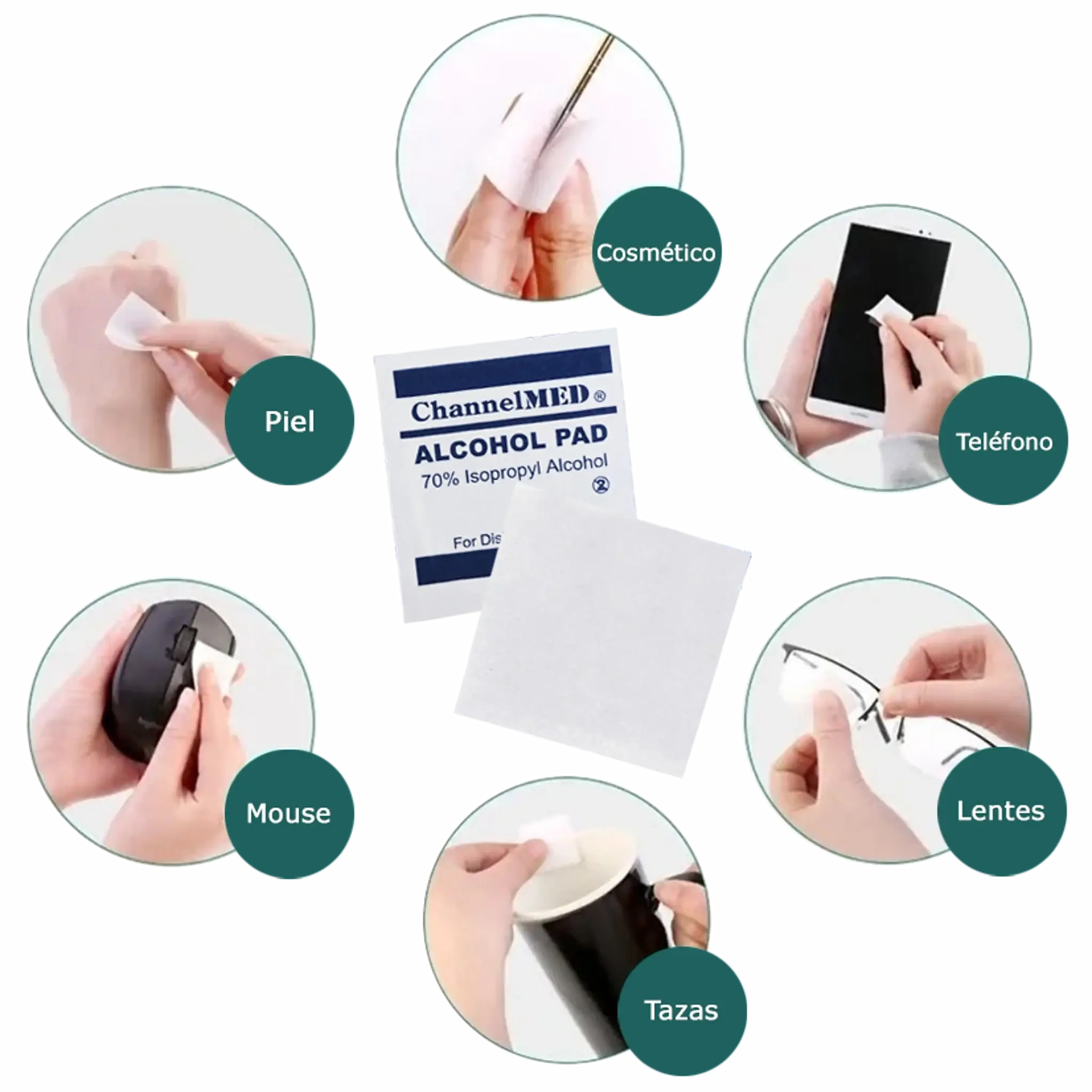 Alcohol Pad. Insumos Médicos