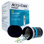 Toma de glicemia en tiras Accu-Chek® Instant. Insumos Médicos
