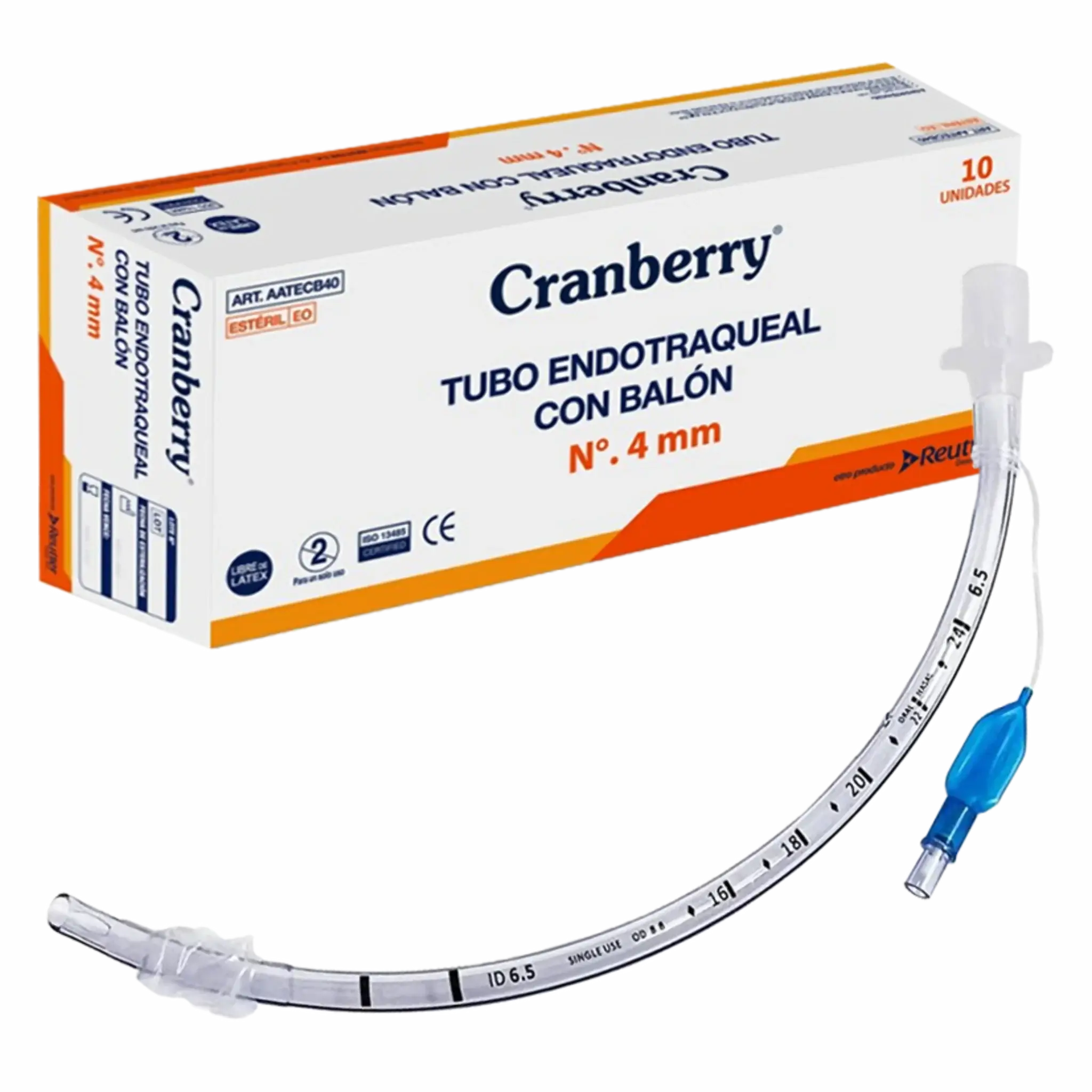 Tubos Endotraqueales Con Balón. Insumos Médicos