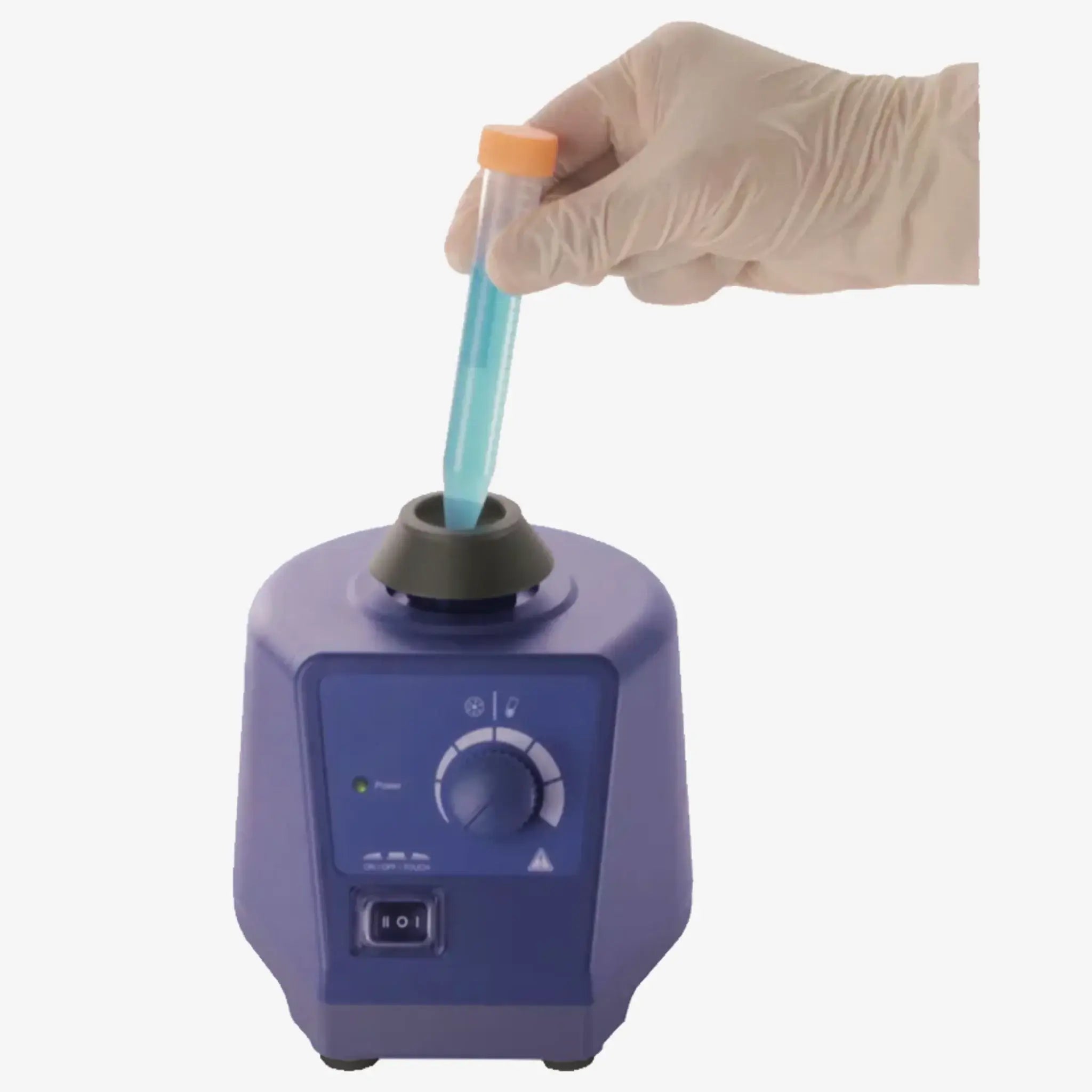 Agitador vortex velocidad variable con RPM 0-3000. Mod. MX-S. Marca Faithful. Equipos de Laboratorio