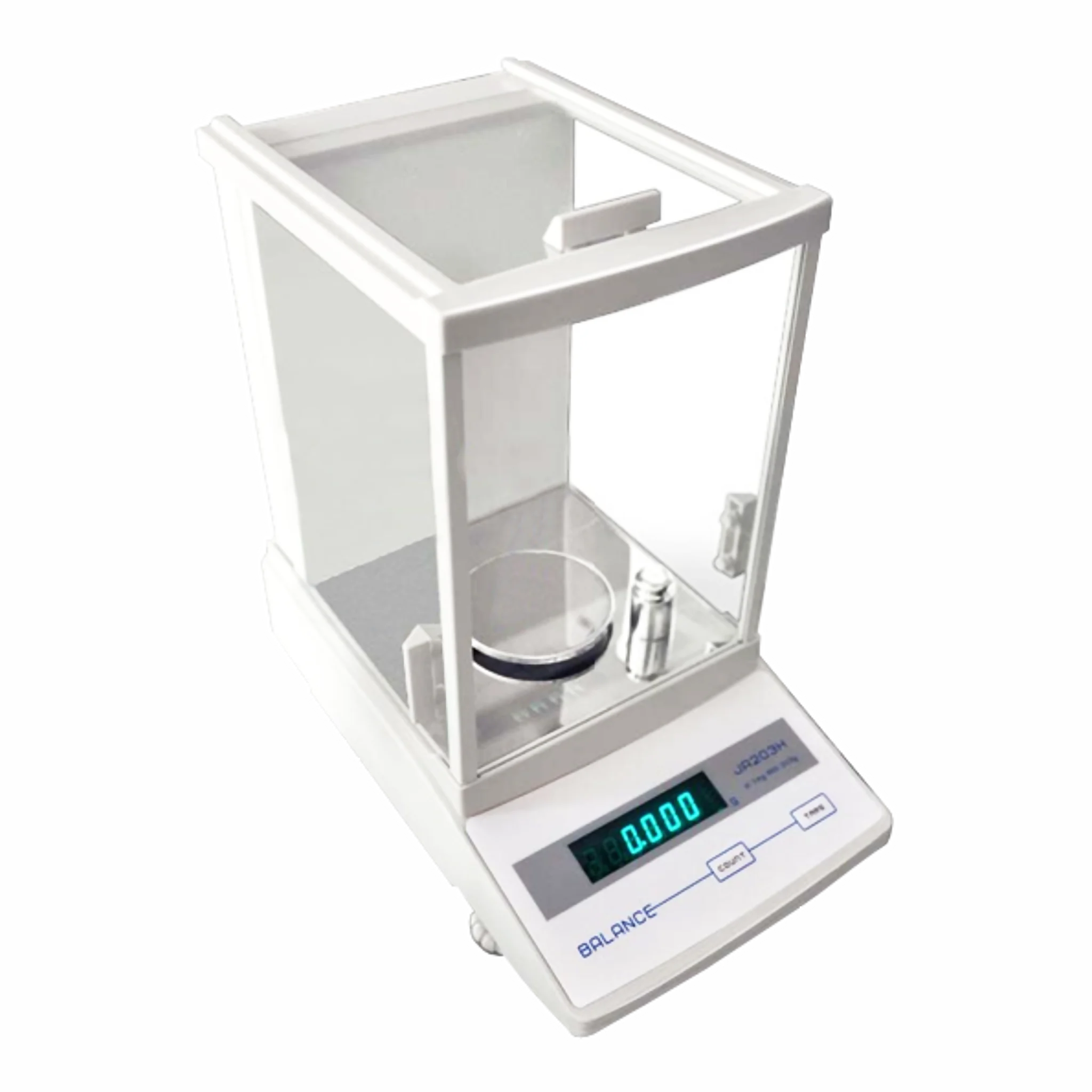 Balanza digital semi analítica 210gr. x 0.001gr. Mod. JA203H. Marca Revel Instruments. Equipos de Laboratorio