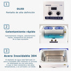 Baño de agua digital con regulación de temperatura 5 lts. Mod. BK-S2. Marca Biobase. Equipos de Laboratorio