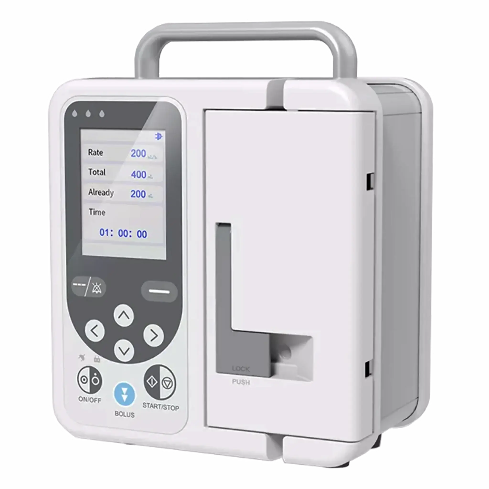 Bomba de infusión. Mod. SP750. Marca Contec. Equipos Médicos