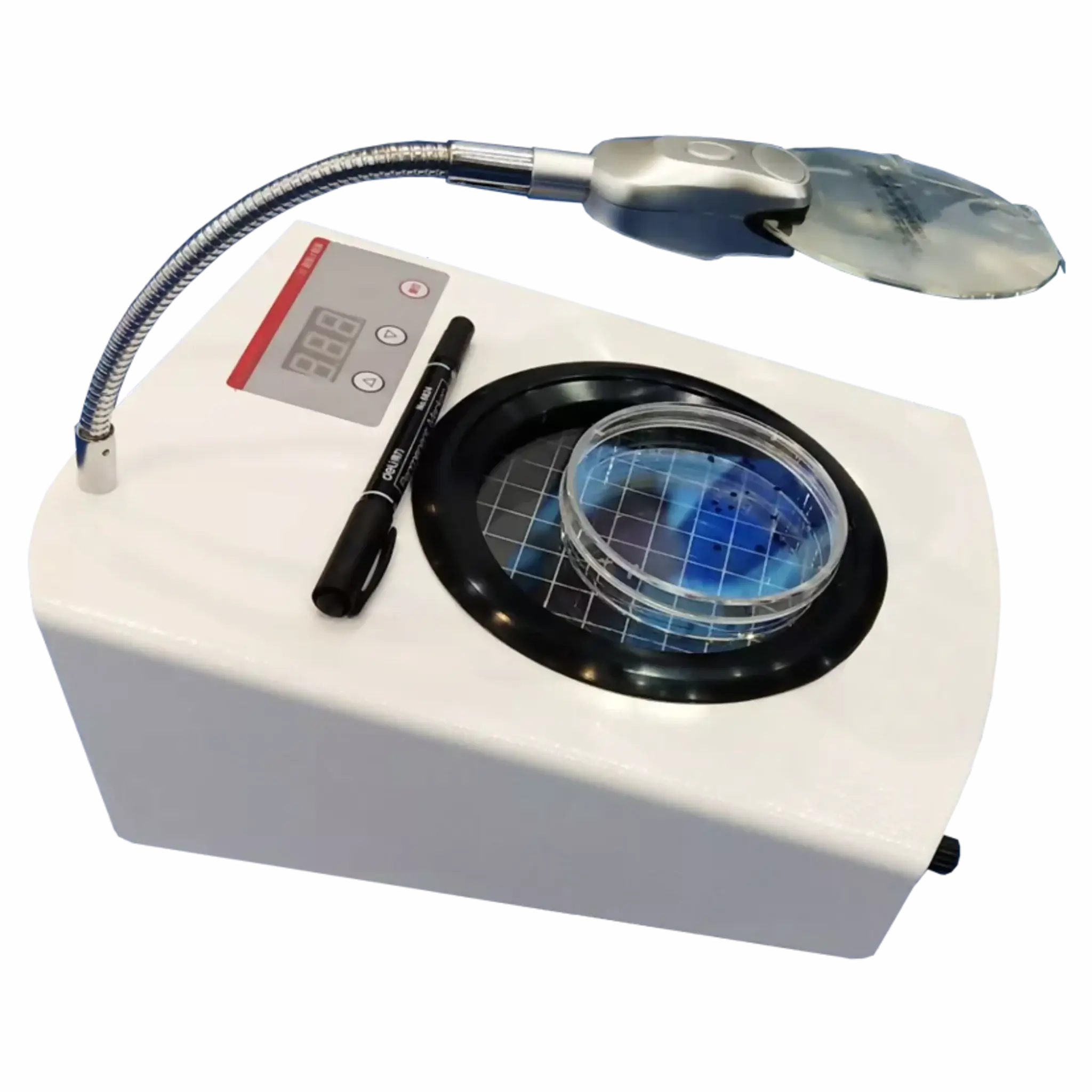 Contador de colonias. Mod. FJ-2. Marca Faithful. Equipos de Laboratorio