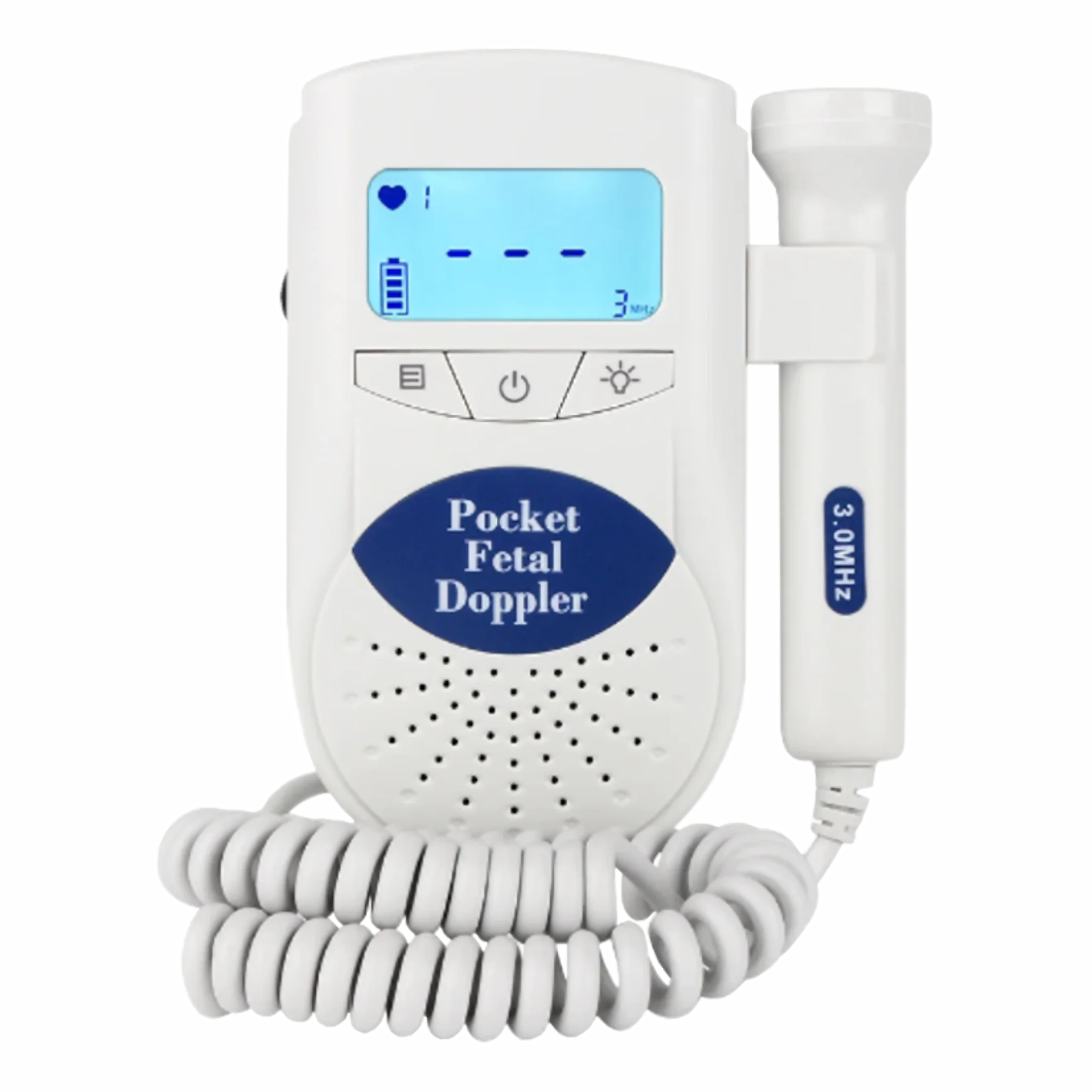 Detector Fetal Doppler pocket con pantalla. Mod. JPD-100S6. Marca Jumper. Equipos Médicos