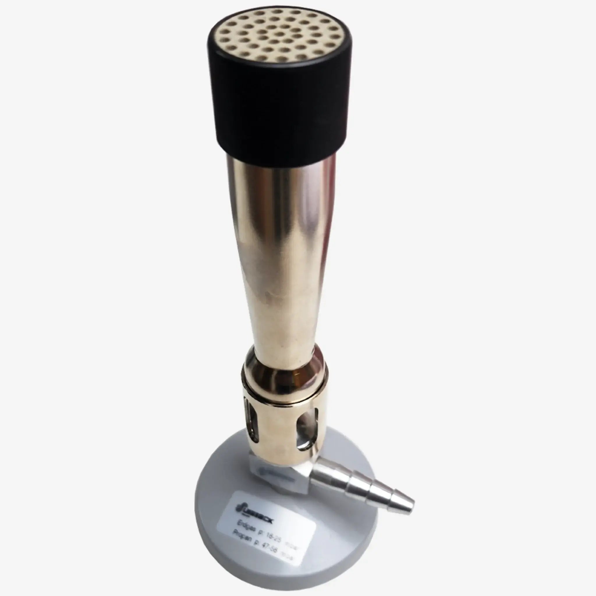 Mechero Meker Fisher para gas licuado. Marca Usbeck. Equipos de Laboratorio