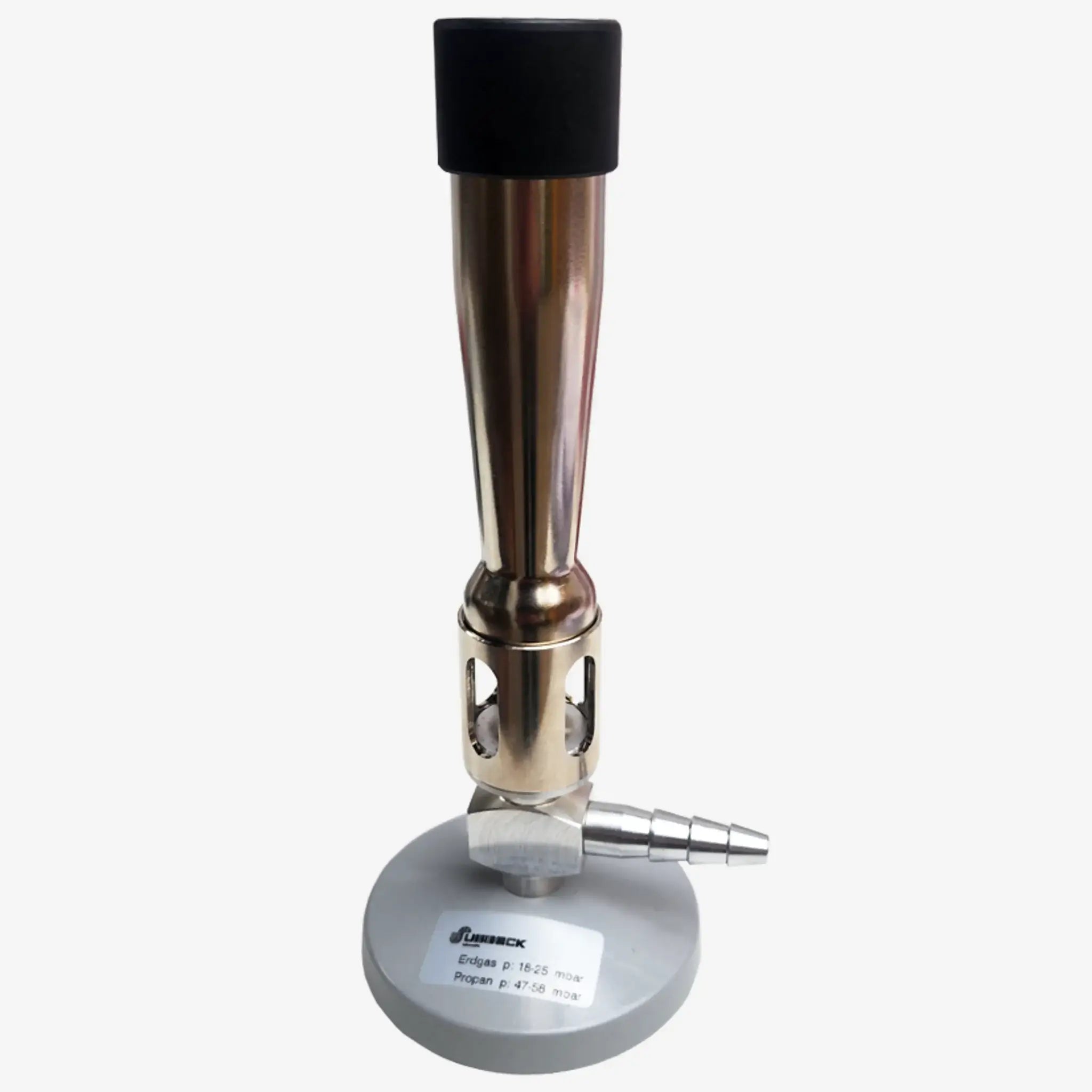 Mechero Meker Fisher para gas licuado. Marca Usbeck. Equipos de Laboratorio
