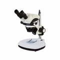 Microscopio ( Lupa ) estereoscópico binocular con zoom - luz incidente y transmitida. Mod. VWXTL-101. Marca Visual Wisc. Equipos de Laboratorio