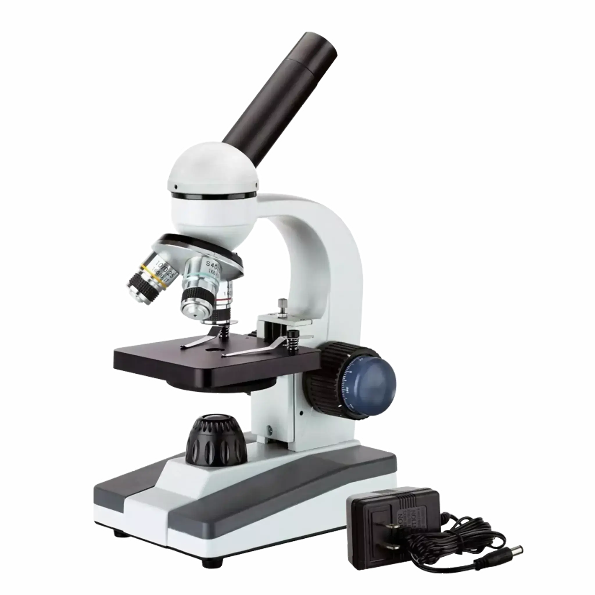 Microscopio biológico monocular acromático 3 objetivos. Mod. XSZ-116NL. Marca Revel Instruments. Equipos de Laboratorio
