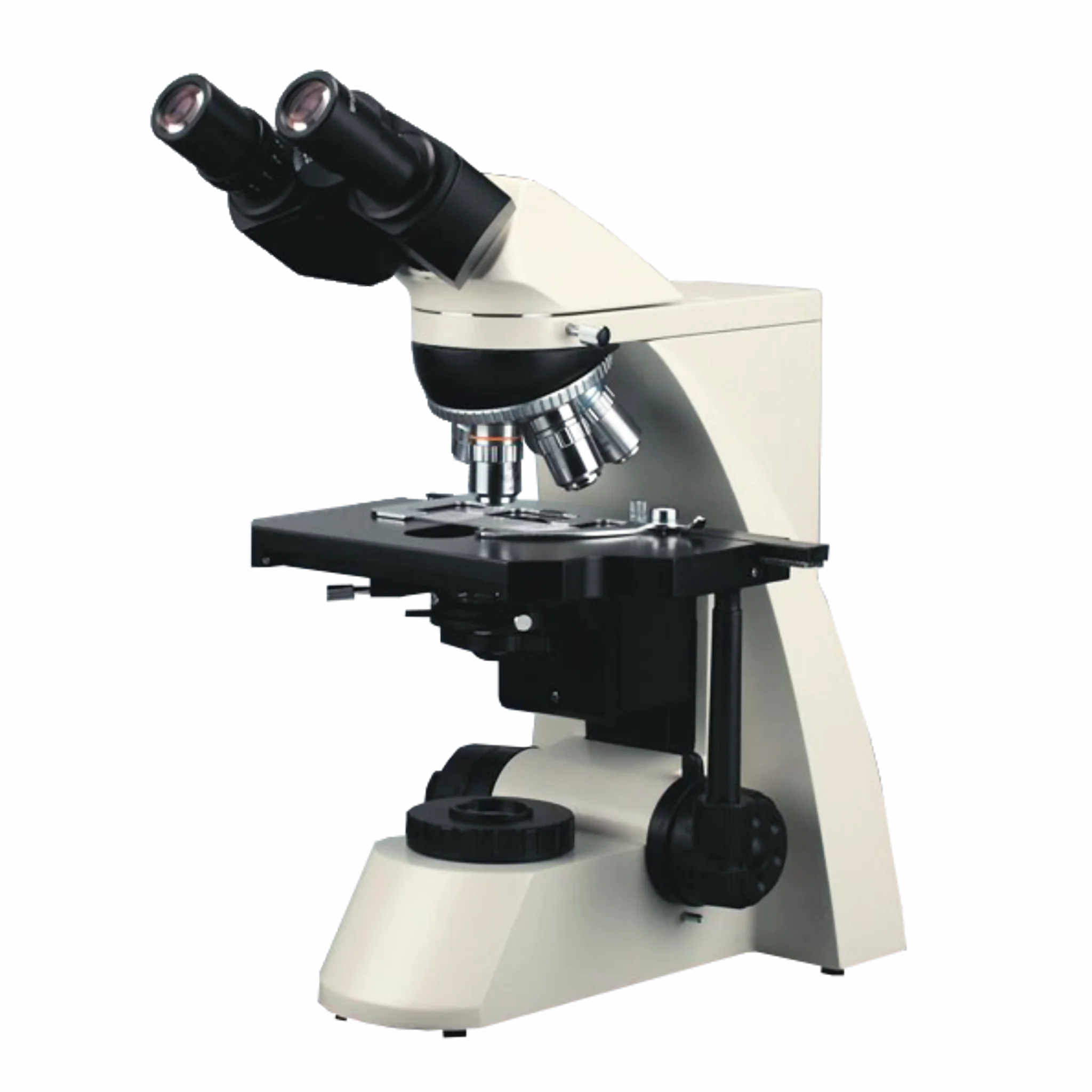 Microscopio binocular acromático ocular 10X-4X a 100X. Mod. VWL3000A HBG. Marca Visual Wisc. Equipos de Laboratorio