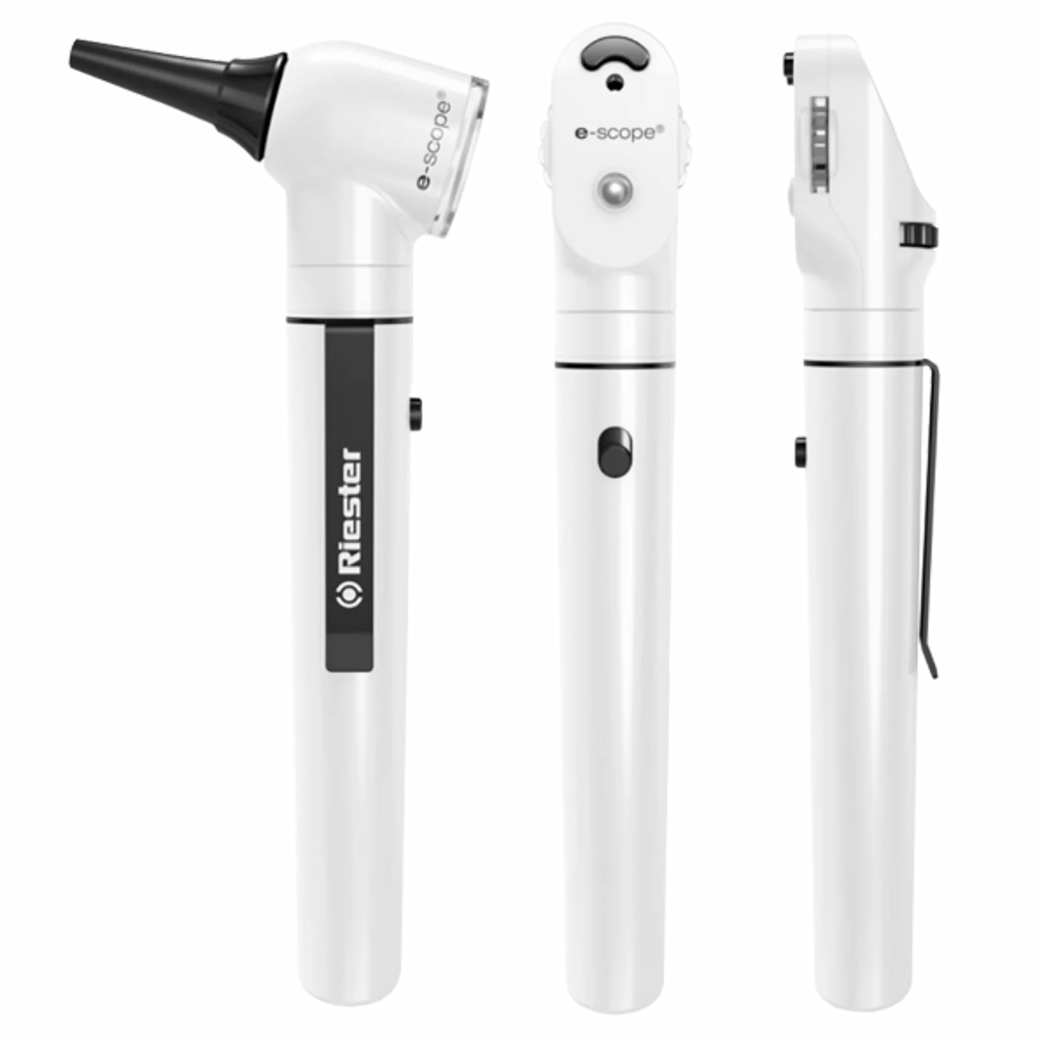 Oto-oftalmoscopio E-Scope. Marca Riester - Alemania. Equipos Médicos