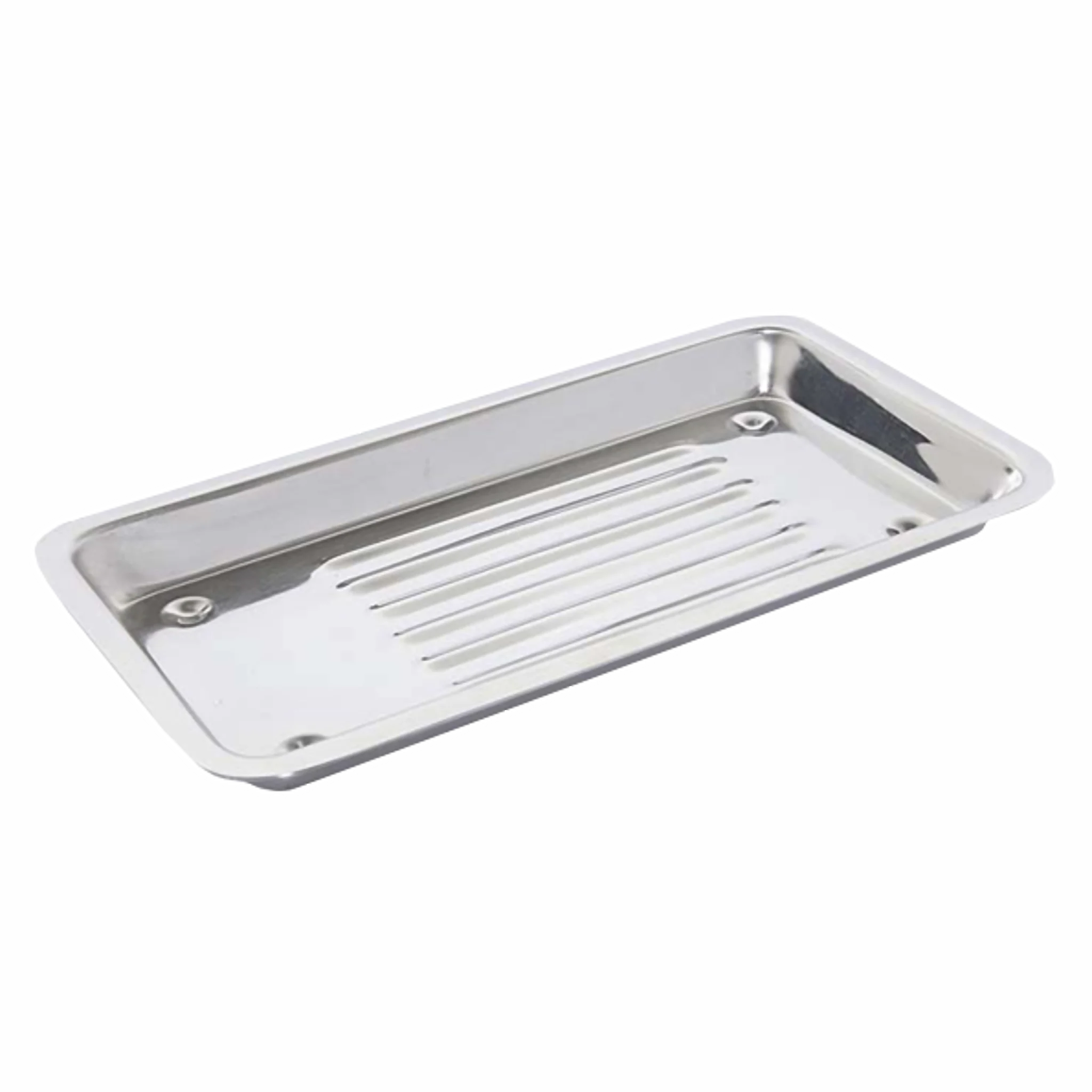 Bandeja Acanalada Acero Inoxidable. Instrumental Quirúrgico