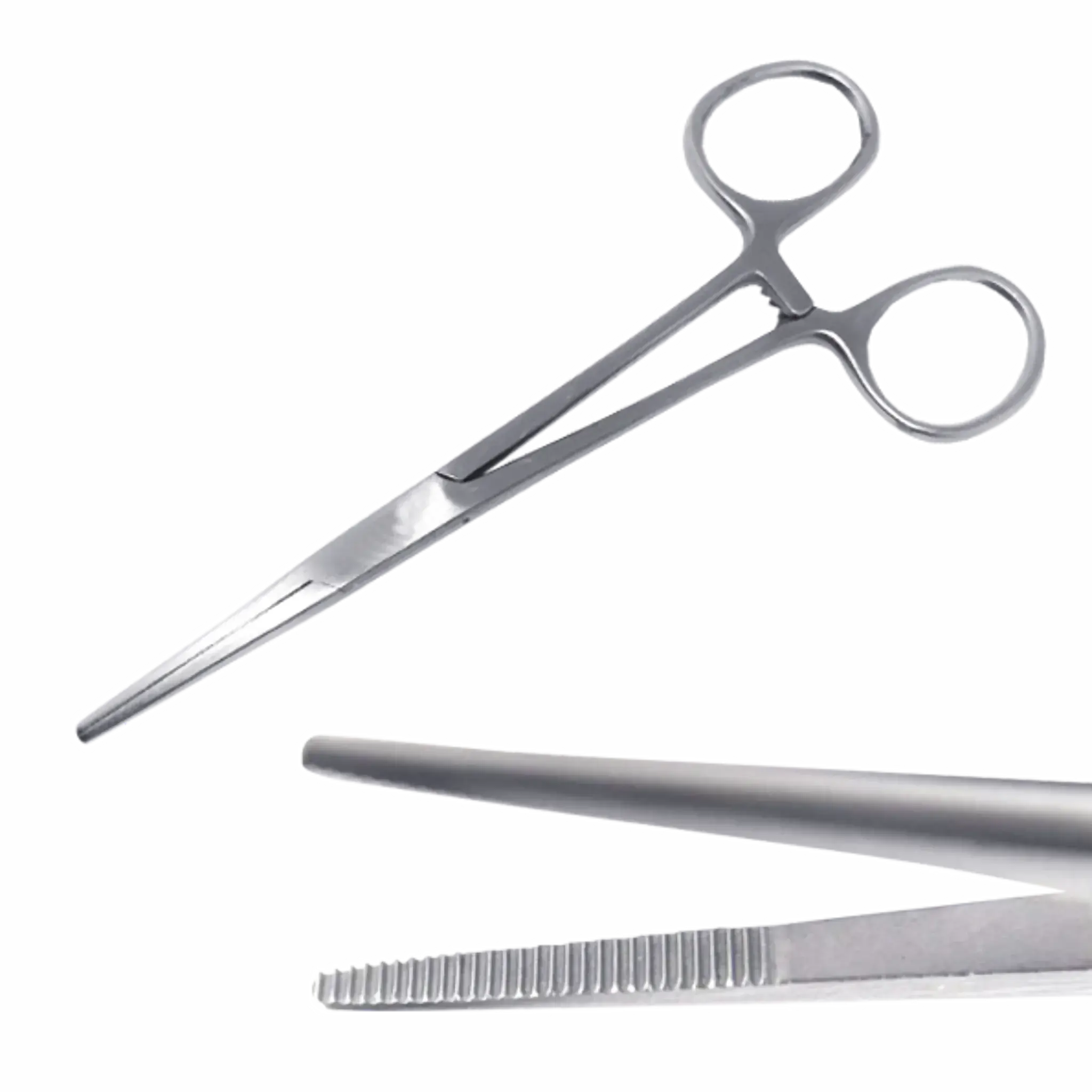 Pinza Kelly Recta. Instrumental Quirúrgico