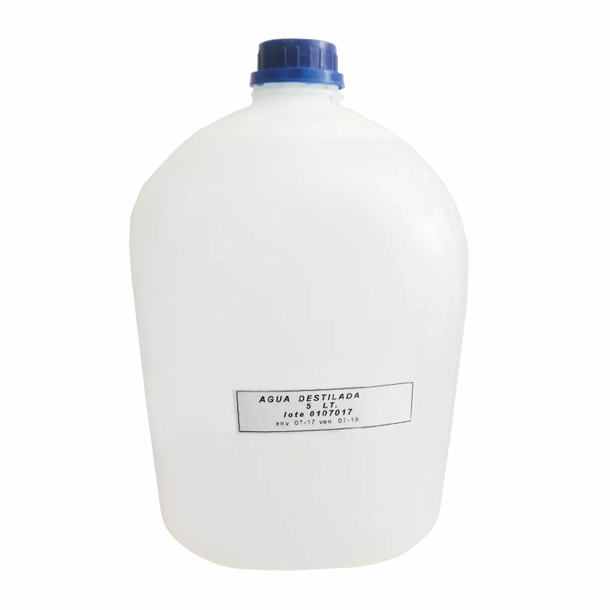 Agua Destilada. Insumos de Laboratorio