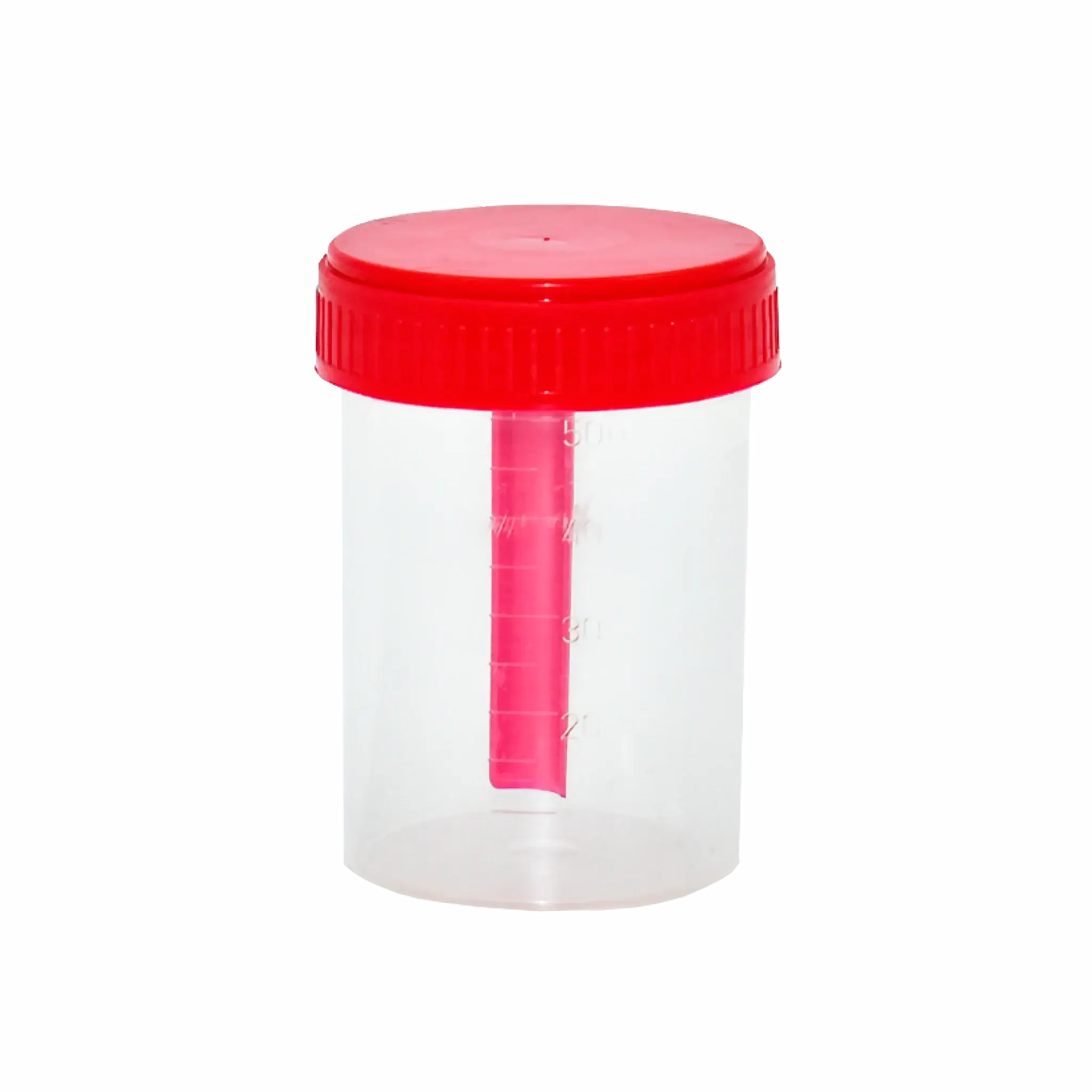 Frasco Examen Parasitológico 30ml. Con Paleta. Insumos Médicos