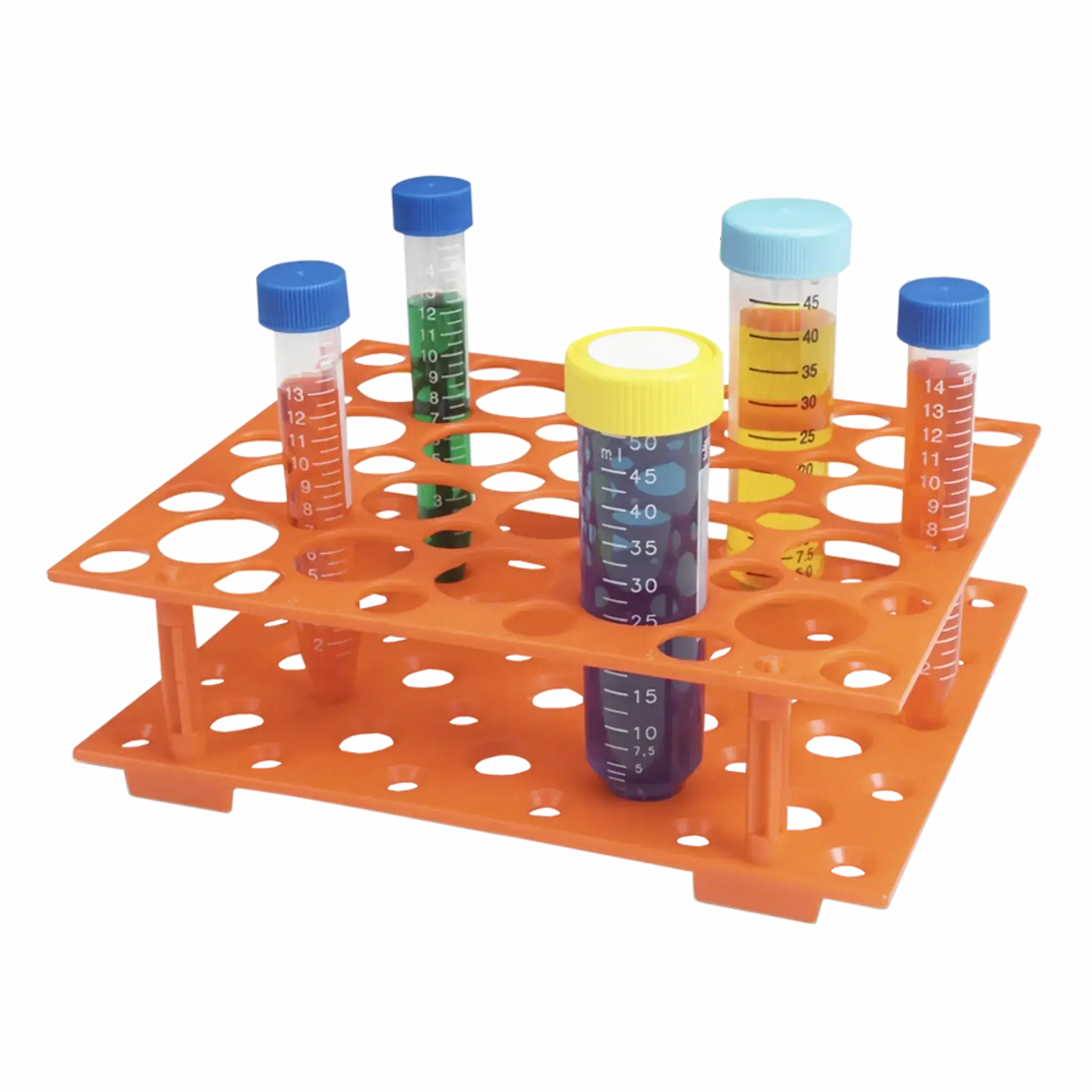 Gradilla para Tubos Centrífugos de 15ml. y 50ml. Insumos de Laboratorio