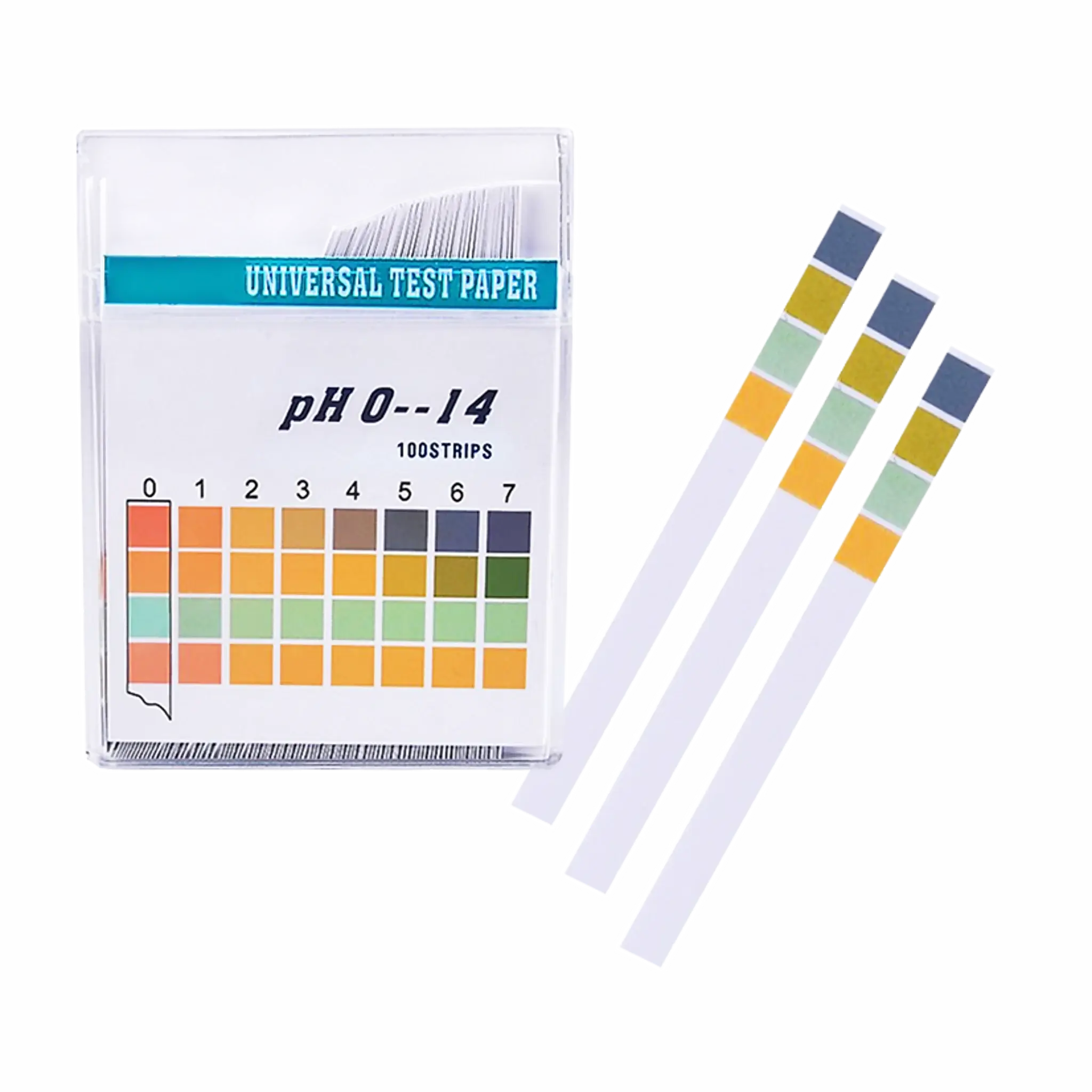 Papel PH 0-14 en Tiras. Insumos de Laboratorio