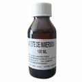 Aceite de inmersión 100ml. Insumos de Laboratorio