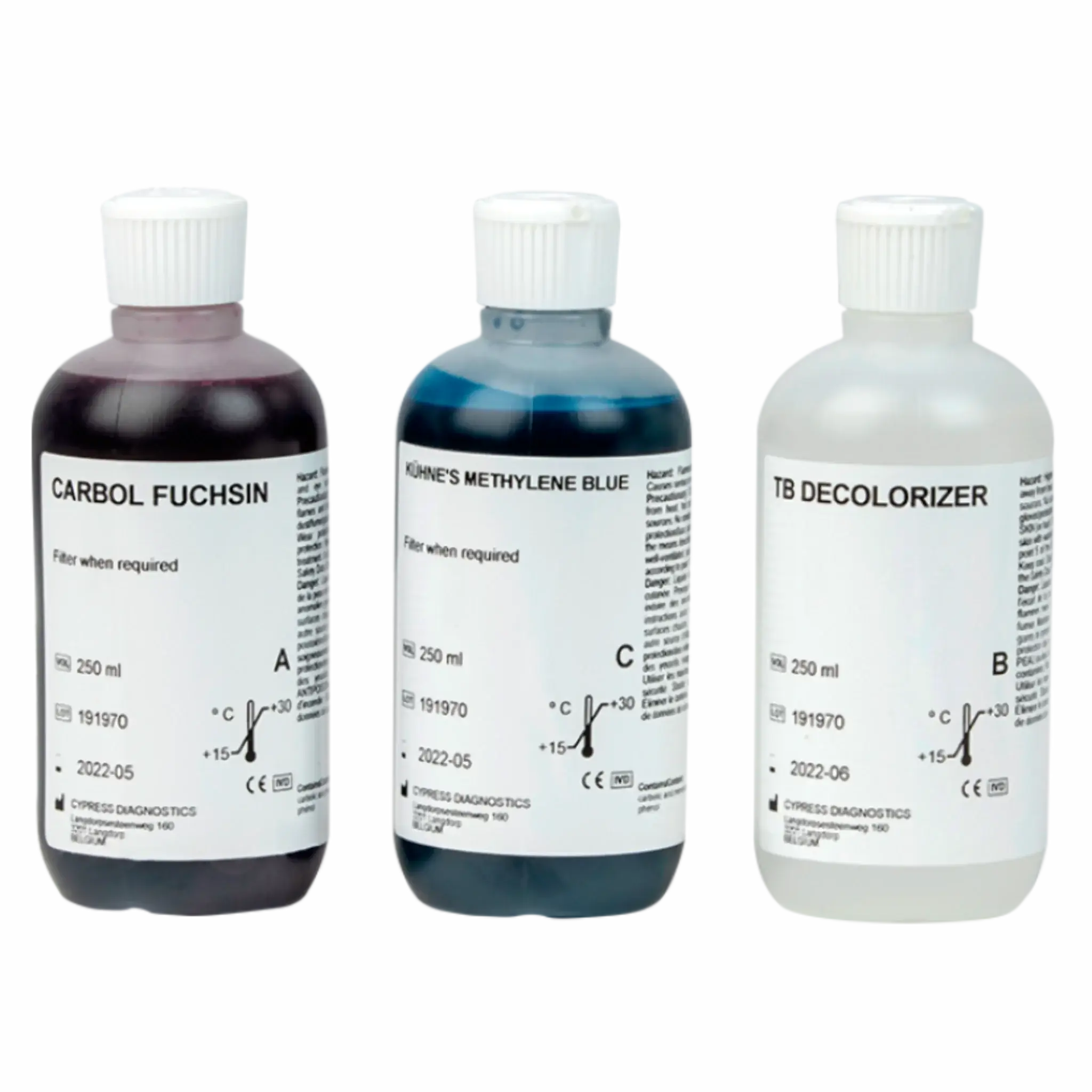 Tinción Ziehl Neelsen. Insumos de Laboratorio