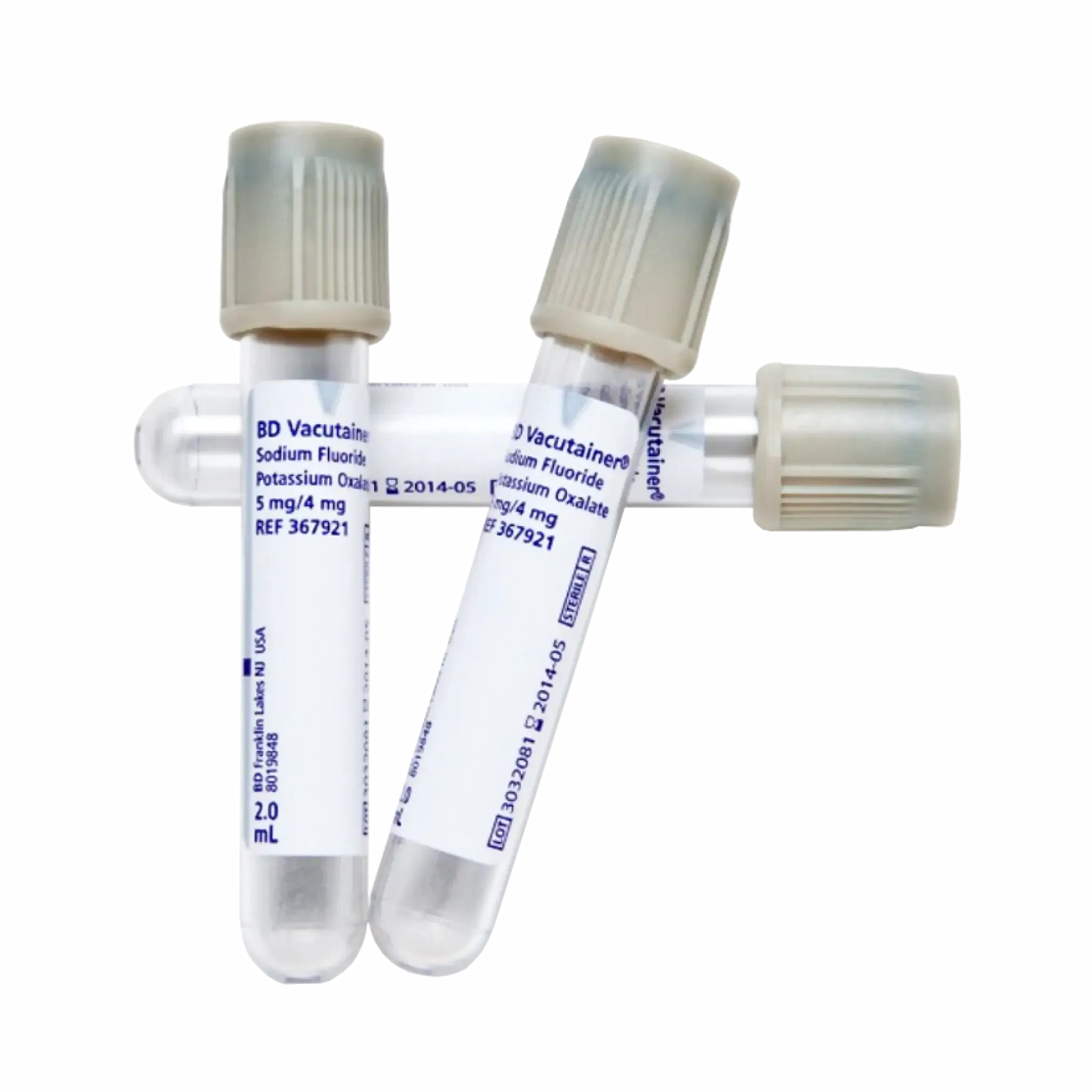 Tubo Muestra de Sangre Gris. Insumos Médicos